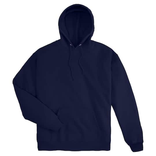 Hanes EcoSmart Pullover Men's Fleece Hoodie in Navy Blue | XL | Michaels®